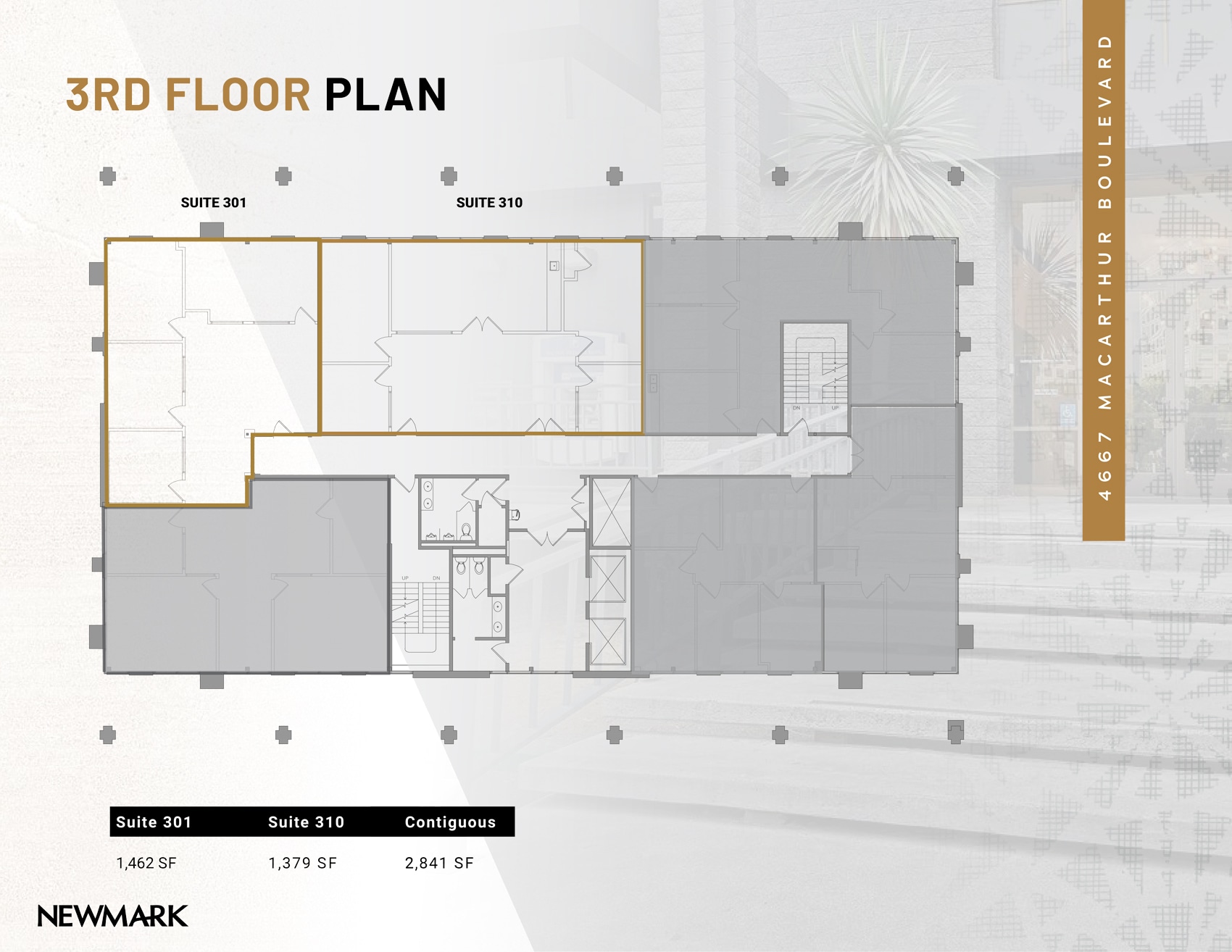 4667 MacArthur Blvd, Newport Beach, CA à louer Plan d’étage– Image 1 sur 1