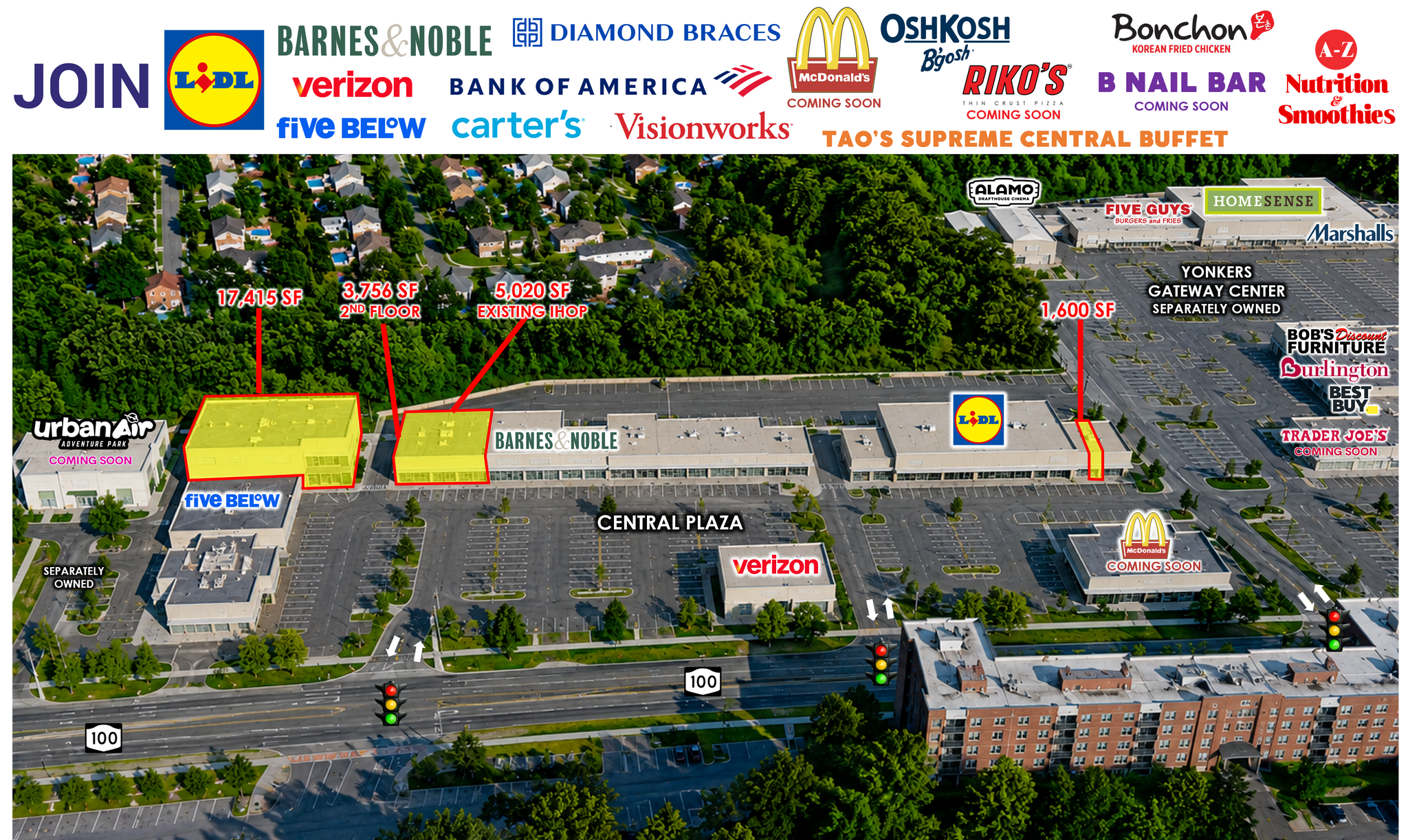 2550 Central Park Ave, Yonkers, NY à louer Aérien– Image 1 sur 7