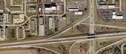 310 S 17th St, Ames, IA - Vue aérienne  vue de carte