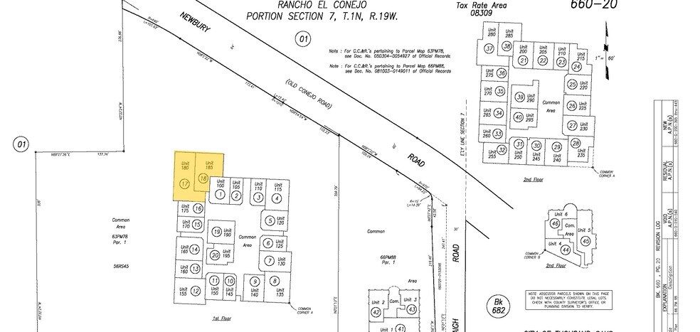 1000 Newbury Rd, Thousand Oaks, CA à louer - Plan cadastral – Image 3 sur 9