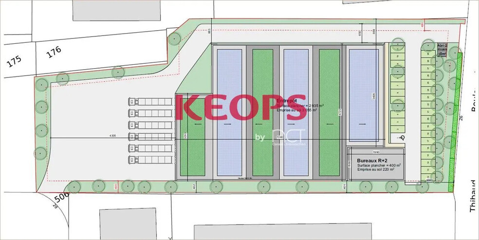 Local d’activités dans Toulouse à louer - Plan de site – Image 1 sur 1