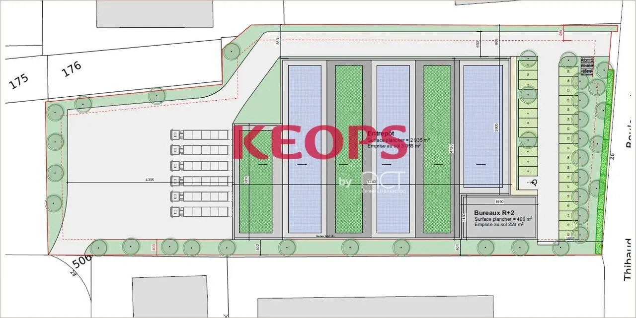 Local d’activités dans Toulouse à louer Plan de site– Image 1 sur 2