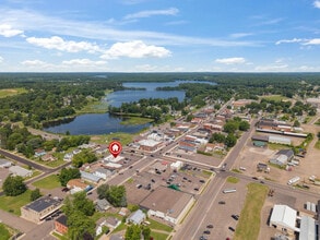 1201 Elm St, Cumberland, WI - Vue aérienne vue de carte