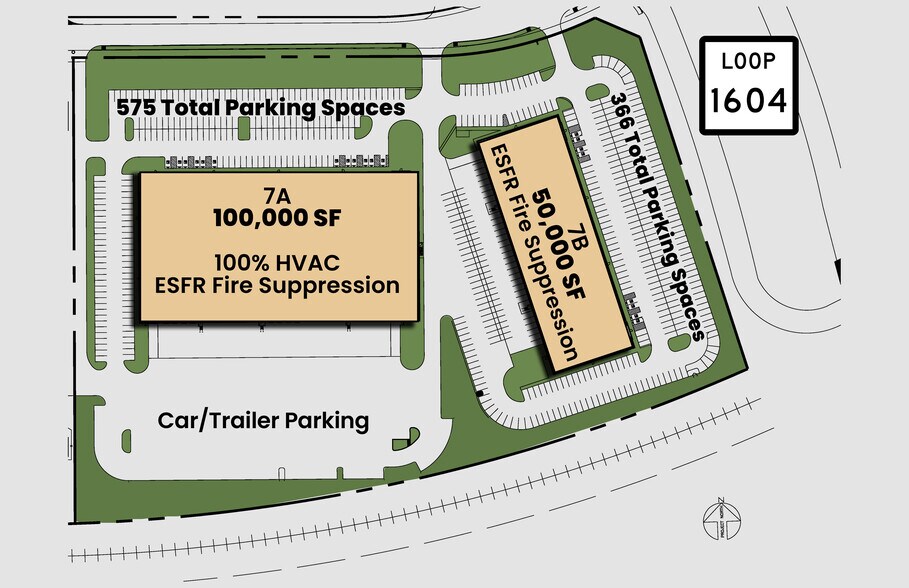 6422 E Campus Dr, San Antonio, TX à louer - Plan de site – Image 2 sur 25