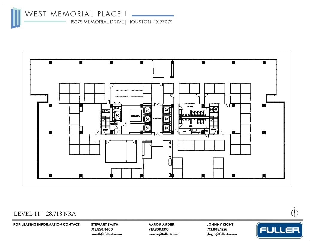 15375 Memorial Dr, Houston, TX à louer Plan d’étage– Image 1 sur 1