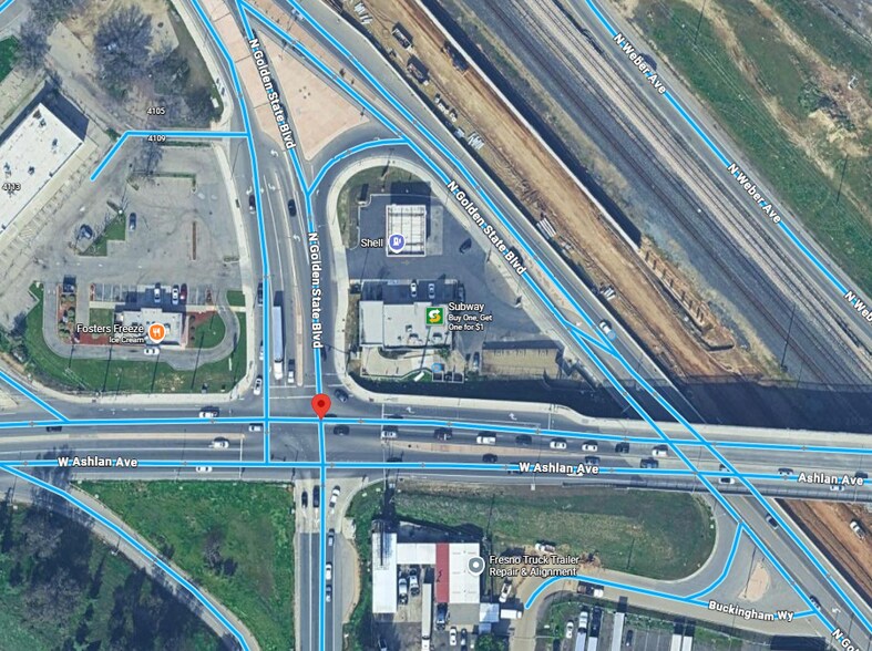 4095 N Golden State Blvd, Fresno, CA à louer - Photo de l’immeuble – Image 2 sur 4