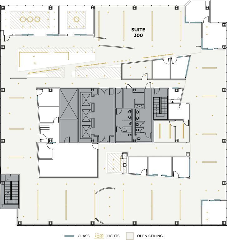 611 Anton Blvd, Costa Mesa, CA à louer Plan d’étage– Image 1 sur 1