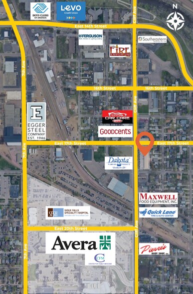 1020 S Cliff Ave, Sioux Falls, SD à louer - Photo de l’immeuble – Image 2 sur 12