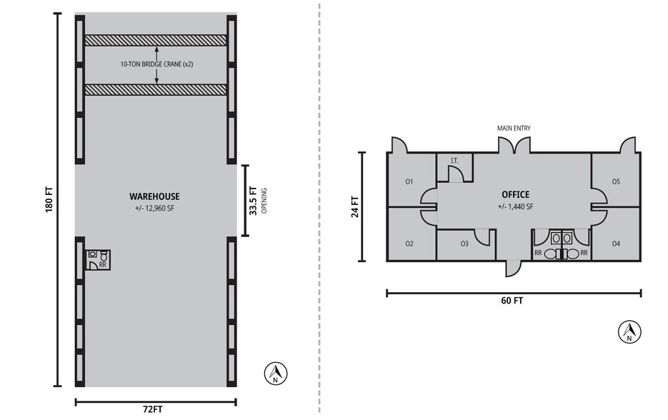 1300 32nd St, Bakersfield, CA à vendre - Plan d’étage – Image 3 sur 17