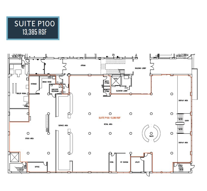 1414 Key Hwy, Baltimore, MD à louer Plan d’étage– Image 1 sur 1