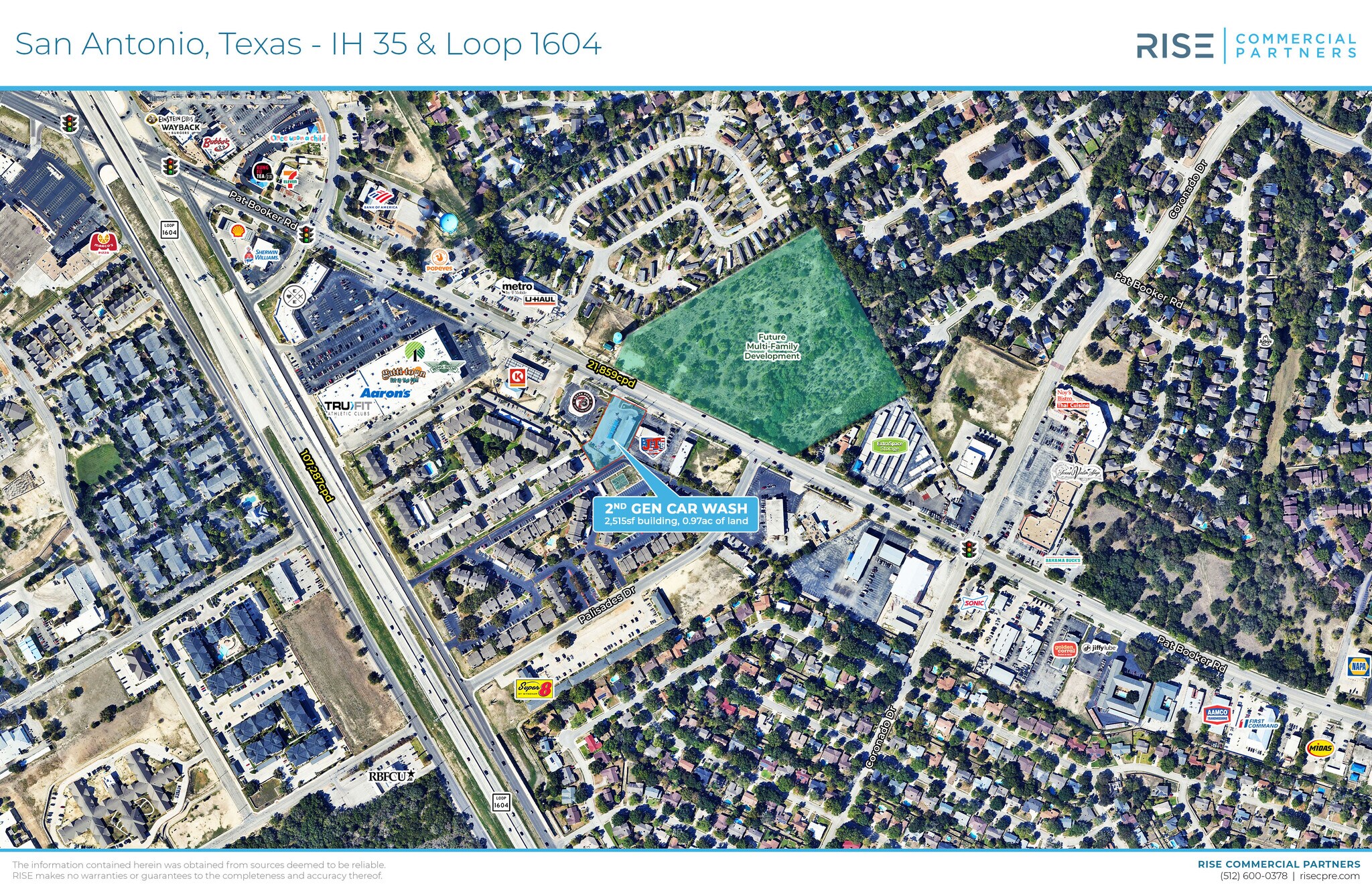 2809 Pat Booker Rd, Universal City, TX à louer Aérien– Image 1 sur 6