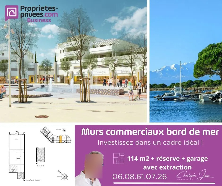 Local d'activités dans Leucate à vendre Photo de l’immeuble– Image 1 sur 6