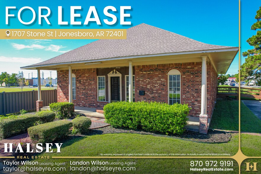 1707 Stone St, Jonesboro, AR à louer - Photo de l’immeuble – Image 1 sur 4