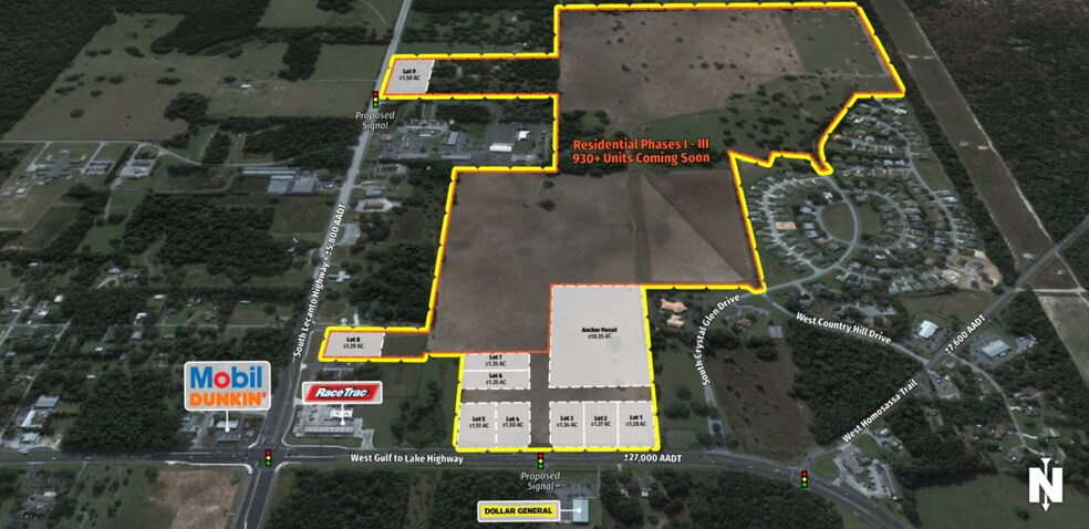 3440 W Gulf To Lake Hwy, Lecanto, FL à louer - Aérien – Image 2 sur 6
