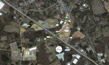 1041 McCarter Rd, Fountain Inn, SC - Vue aérienne vue de carte
