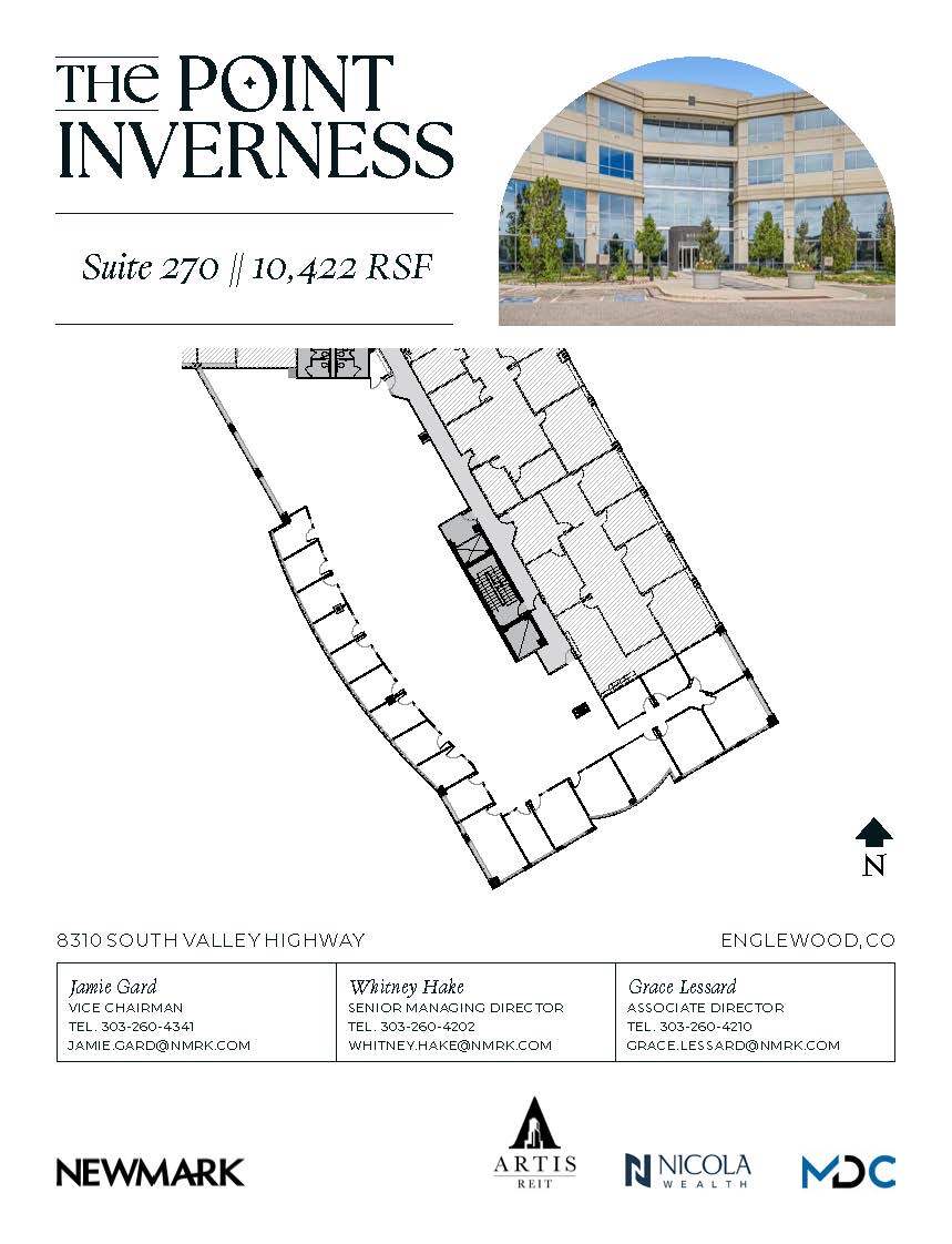 8310 S Valley Hwy, Englewood, CO à louer Plan d’étage– Image 1 sur 2