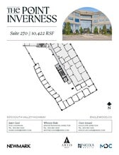 8310 S Valley Hwy, Englewood, CO à louer Plan d’étage– Image 1 sur 2