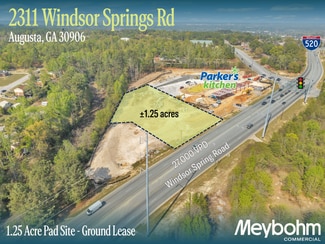 Plus de détails pour 2311 Windsor Spring Rd, Augusta, GA - Terrain à louer