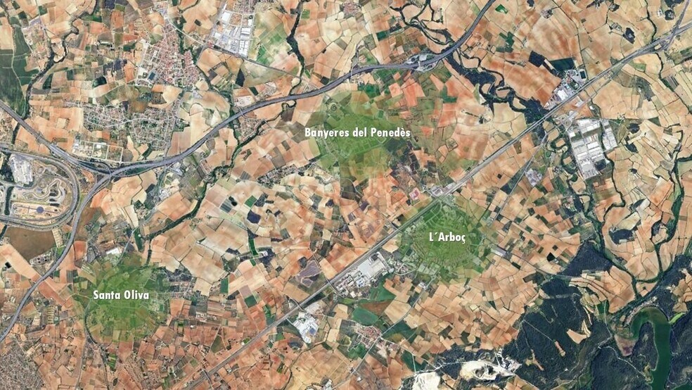 Terrain dans L'Arboç, Tarragona à vendre - Plan cadastral – Image 3 sur 3