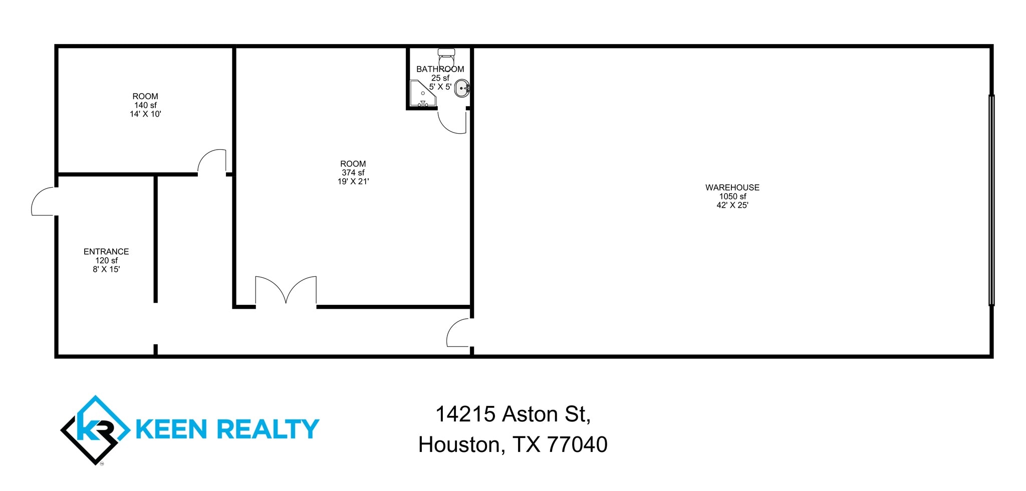 14201-14227 Aston St, Houston, TX à louer Plan de site– Image 1 sur 1