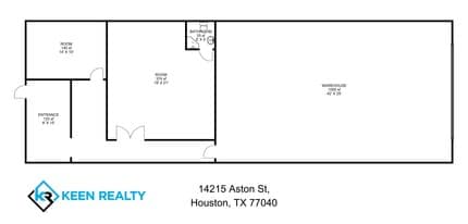 14201-14227 Aston St, Houston, TX à louer Plan de site– Image 1 sur 1