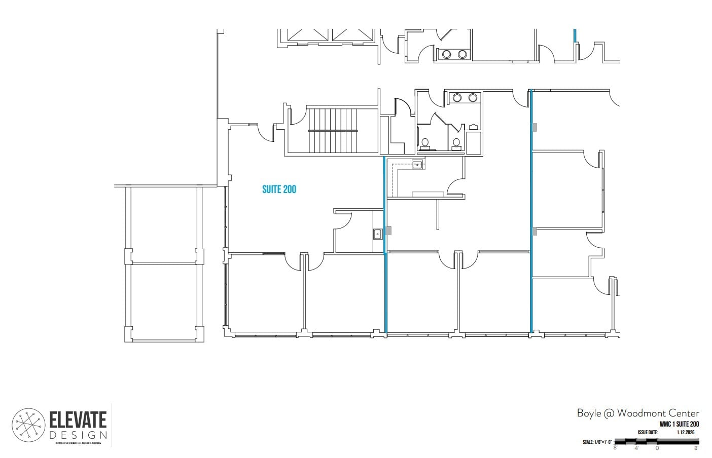 104 Woodmont Blvd, Nashville, TN à louer Plan d’étage– Image 1 sur 1