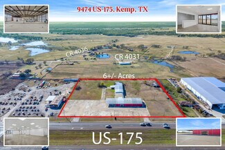 Plus de détails pour 9474 US-175, Kemp, TX - Local d’activités à vendre
