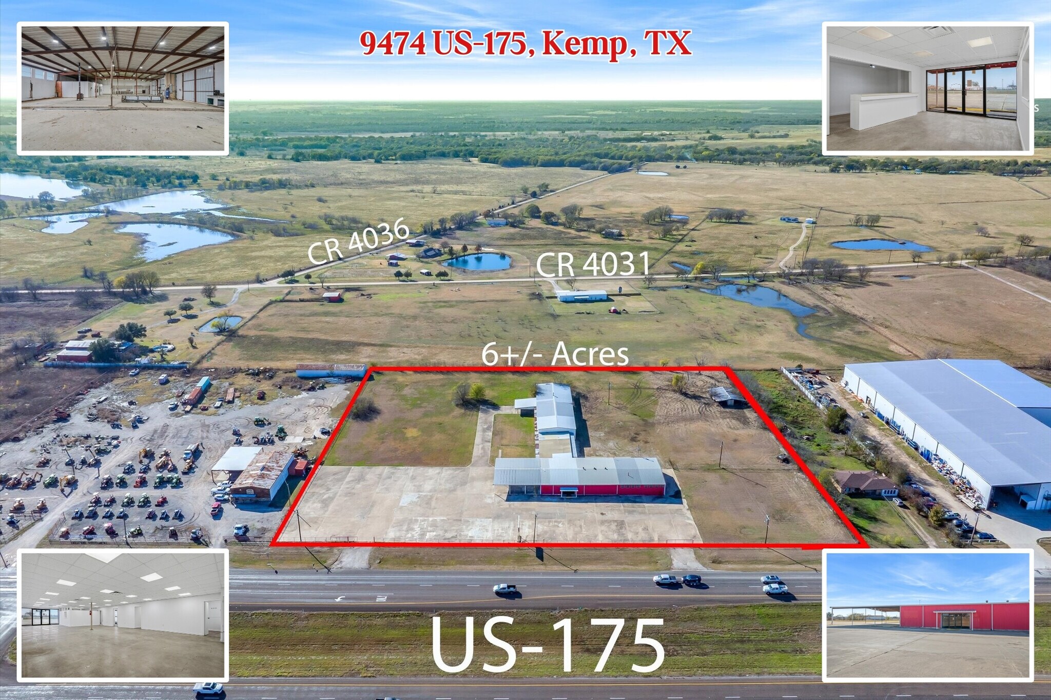 9474 US-175, Kemp, TX à vendre Photo principale– Image 1 sur 36