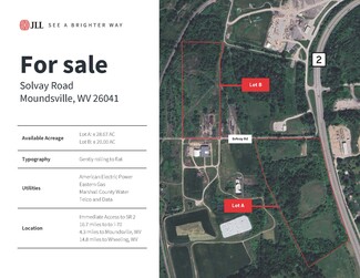 Plus de détails pour Solvay Rd, Moundsville, WV - Terrain à vendre