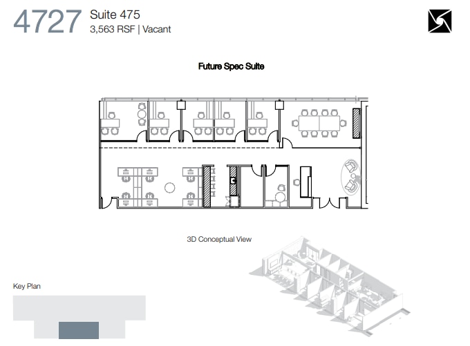 4747 Executive Dr, San Diego, CA à louer Plan d’étage– Image 1 sur 1