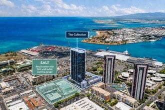600 Ala Moana Blvd, Honolulu, HI - Vue aérienne vue de carte - Image1