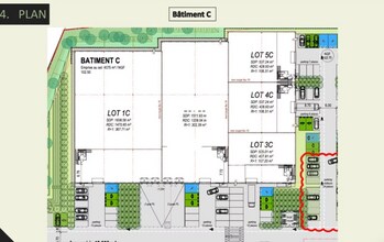 Local d’activités dans La Queue-en-Brie à louer Plan de site– Image 2 sur 3
