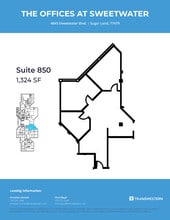 4675 Sweetwater Blvd, Sugar Land, TX à louer Plan d’étage– Image 1 sur 1