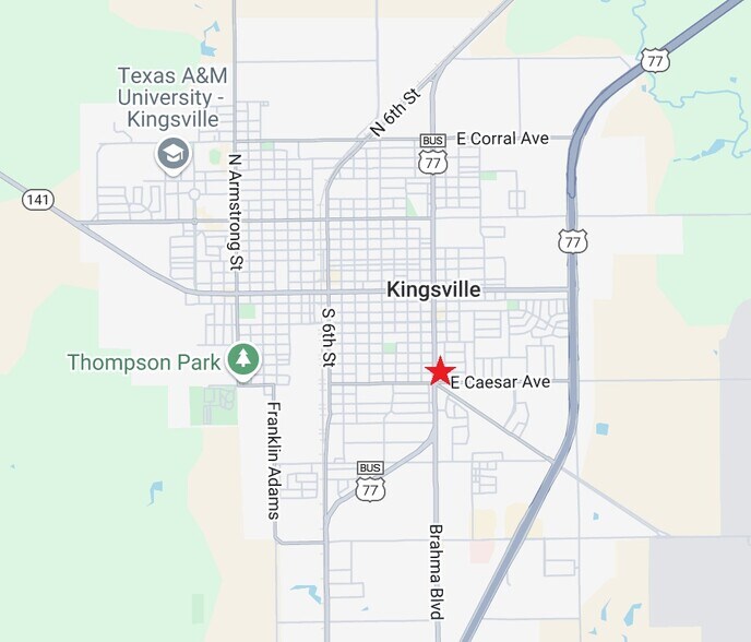 906 S 14th St, Kingsville, TX à louer - Photo de l’immeuble – Image 3 sur 6
