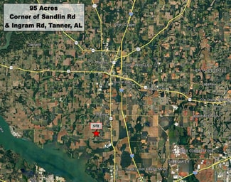 Plus de détails pour Sandlin Road & Ingram Road, Tanner, AL - Terrain à vendre