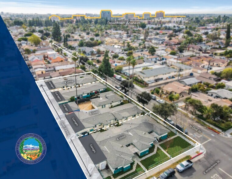 612 N Olive St, Anaheim, CA à vendre - Photo de l’immeuble – Image 2 sur 17