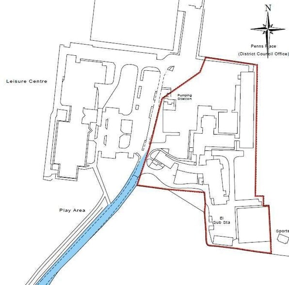 Penns Pl, Petersfield à vendre - Plan de site – Image 2 sur 3