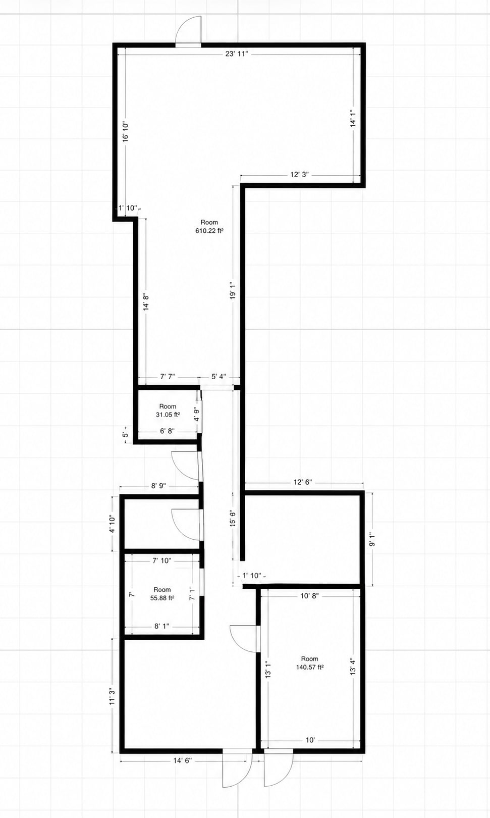 7509 S Northshore Dr, Knoxville, TN à louer Plan d’étage– Image 1 sur 4