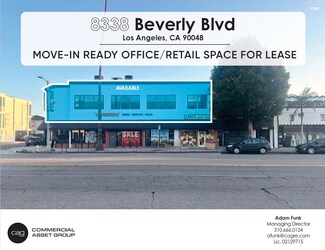 Plus de détails pour 8330-8338 Beverly Blvd, Los Angeles, CA - Bureau/Local commercial à louer
