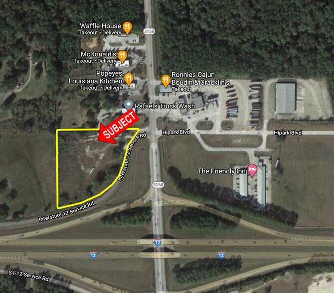 Service Rd, Hammond, LA à vendre - Plan cadastral – Image 2 sur 11