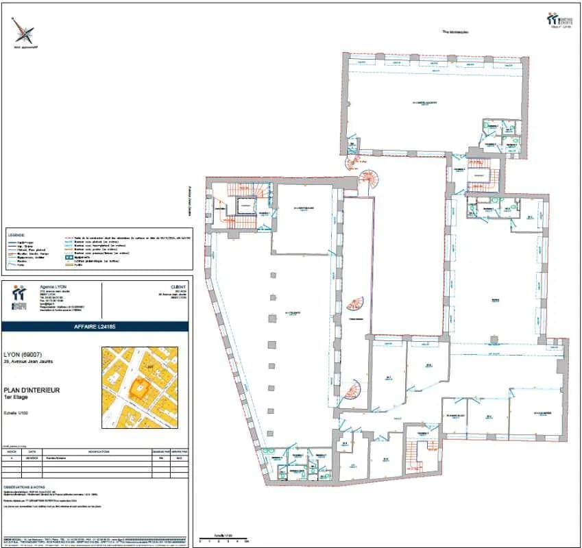 39 Avenue Jean Jaurès, Lyon, RHO 69007 - Lot 8 - - Plan d’étage - Image 2 of 13
