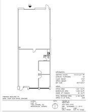 1495 Bonhill Rd, Mississauga, ON à louer Plan d’étage– Image 1 sur 1