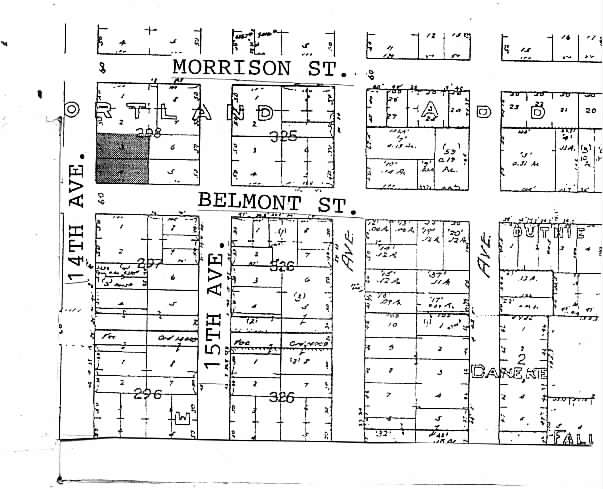 1403-1407 SE Belmont St, Portland, OR à vendre - Plan cadastral – Image 3 sur 3