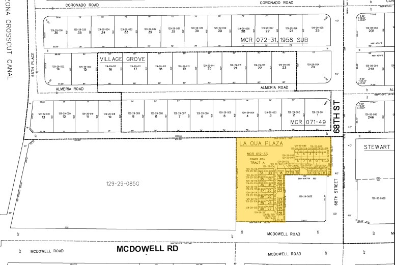 6730 E McDowell Rd, Scottsdale, AZ à vendre - Plan cadastral – Image 2 sur 57