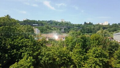 Lyon - VUE AÉRIENNE vue de carte