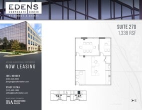 630-650 Dundee Rd, Northbrook, IL à louer Plan d’étage– Image 1 sur 1
