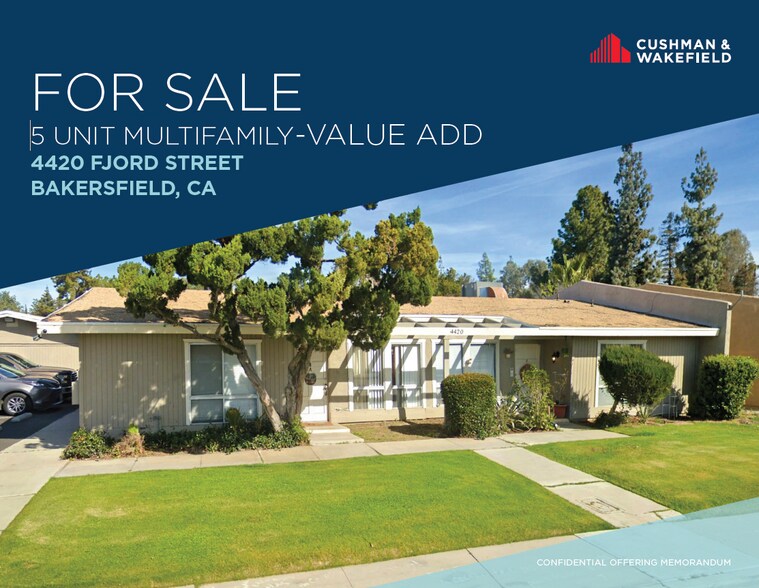 4420 Fjord St, Bakersfield, CA à vendre - Photo de l’immeuble – Image 1 sur 8