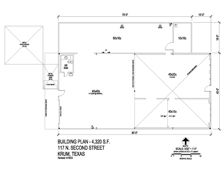 117 N 2nd St, Krum, TX à louer - Plan de site – Image 2 sur 10
