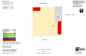 422 Market St, San Diego, CA à louer Plan de site– Image 1 sur 1