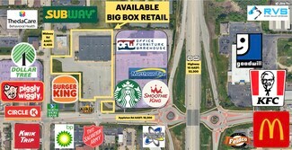 Plus de détails pour 1578 Appleton Rd, Menasha, WI - Local commercial à louer